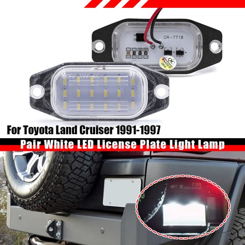 License number plate - number, light