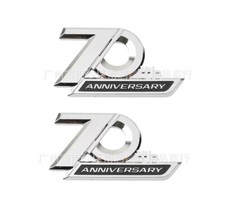 2pcs 70th Anniversary Side