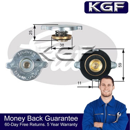 Kgf radiator cap fits acclaim - cap,